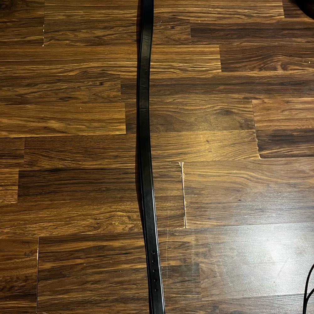 Gucci Black Leather Belt
